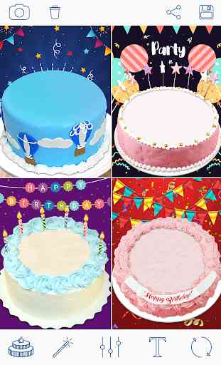 Birthday Cake Photo Foto sulla torta di compleanno 2