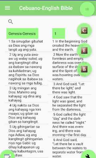Cebuano Bible English Bible Parallel 1