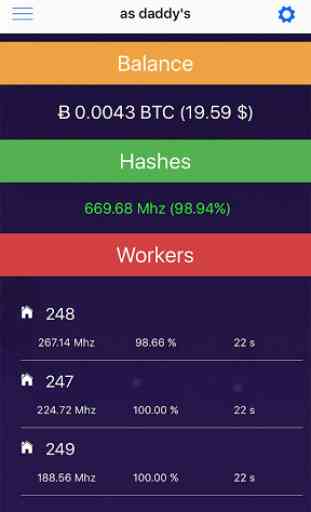 Crypto Currency Mining Monitor 3