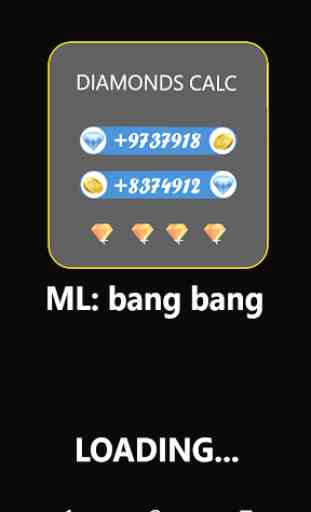 Diamonds Calc for ML : bang bang 1