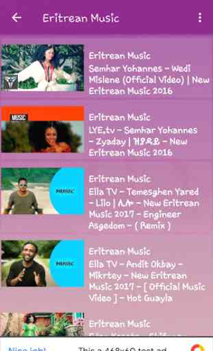 Eritrean Music Videos 2