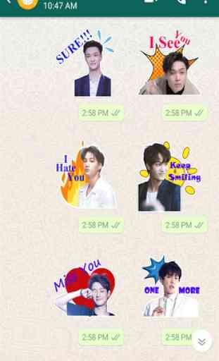 EXO 엑소 KPOP Meme Whatsapp Stickers WAStickerApps 2