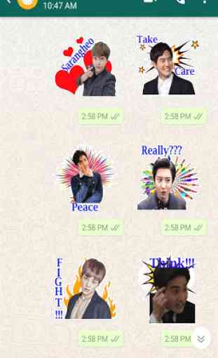 EXO 엑소 KPOP Meme Whatsapp Stickers WAStickerApps 4