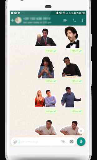 Friends TV Show Stickers for WhatsApp 1