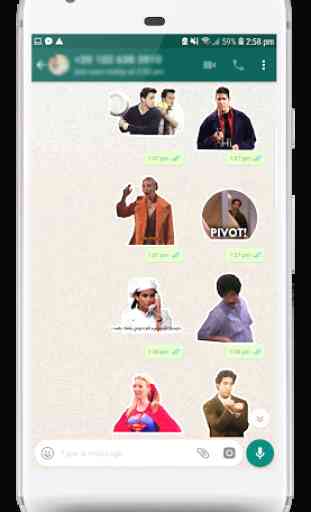 Friends TV Show Stickers for WhatsApp 3
