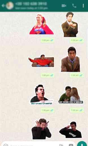 Friends TV Show Stickers for WhatsApp 4