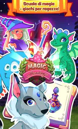 Giochi di pozioni magiche: Scuola di magia 1