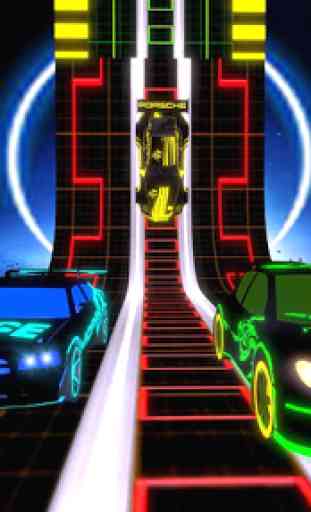 GT Neon Stunts: Top Speed Car Racing 3