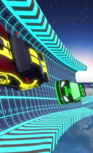 GT Neon Stunts: Top Speed Car Racing 4
