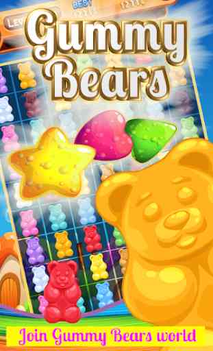 Gummy Bears Mania - crush game 2