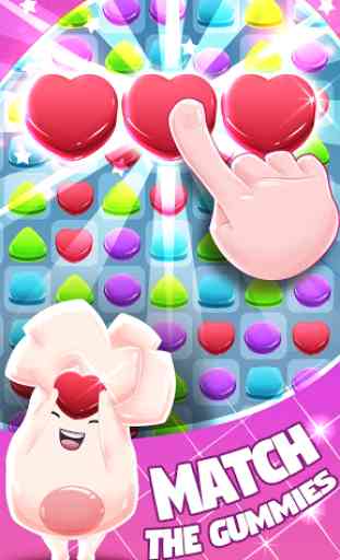 Gummy Wonderland Match 3 Puzzle Game 1