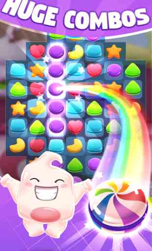Gummy Wonderland Match 3 Puzzle Game 2