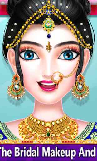 Indian Wedding Bride Royal Queen Fashion Makeover 1
