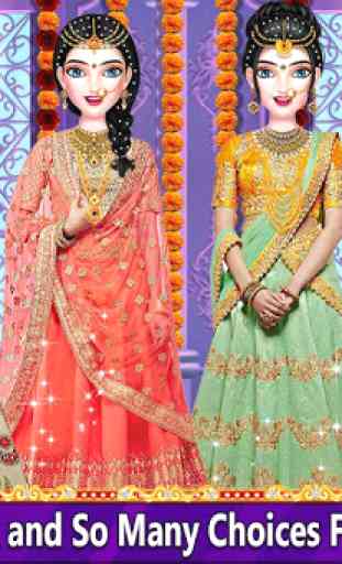 Indian Wedding Bride Royal Queen Fashion Makeover 4