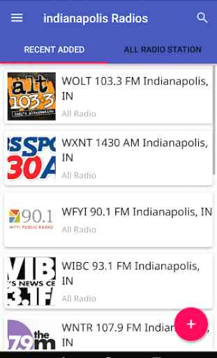 Indianapolis All Radio Stations 1
