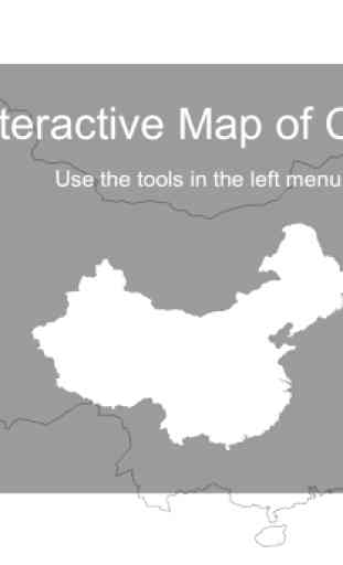 Interactive Map of China 1
