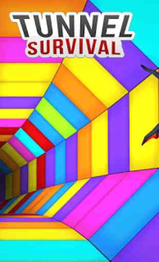 MULTI-COLORFUL TUNNEL: SURVIVAL OF THE FITTEST: 1