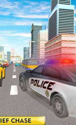 polizia auto Parcheggio: 3D vigilanza squadra 1