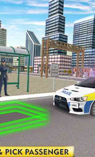 polizia auto Parcheggio: 3D vigilanza squadra 2