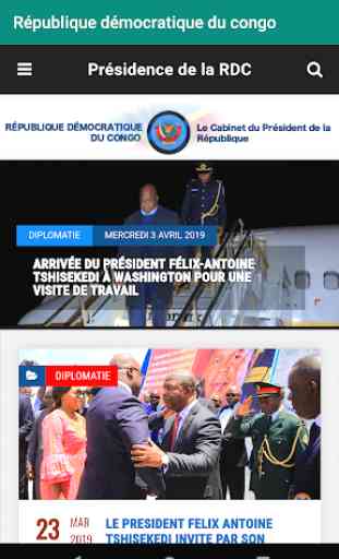 Présidence de la RDC 1