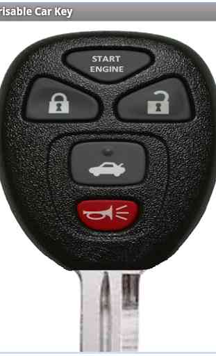 Pseudo Car Key Remote 1