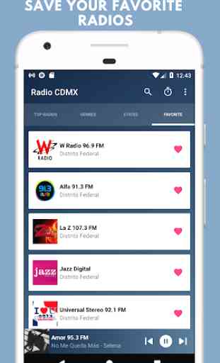 Radio Mexico City - CDMX Stations Free 4