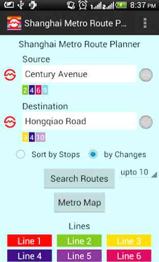 Shanghai Metro Route Planner 1