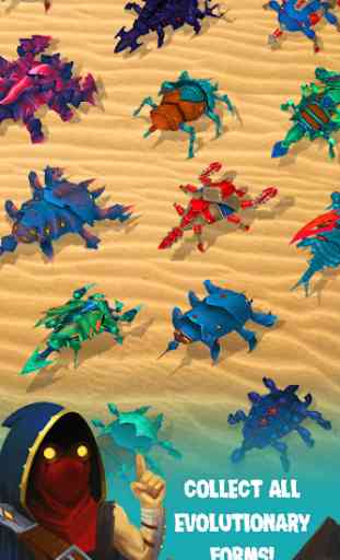 Spore Monsters.io 3D Wasteland Nomads Crab Turmoil 1