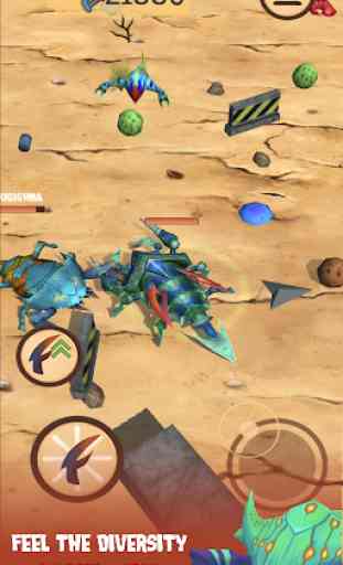 Spore Monsters.io 3D Wasteland Nomads Crab Turmoil 3