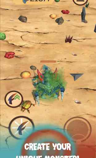 Spore Monsters.io 3D Wasteland Nomads Crab Turmoil 4