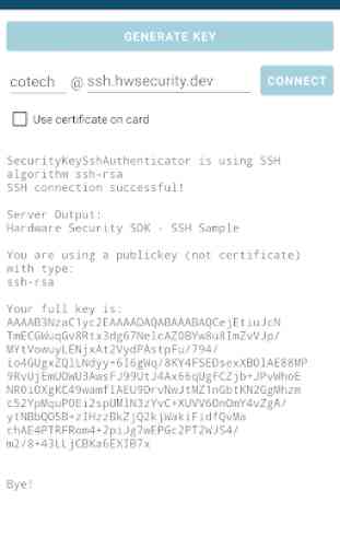SSH Example: Auth with YubiKey, Nitrokey, PGP card 4