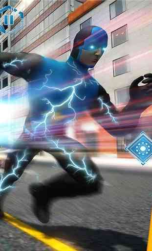Super Speedo Superhero Lightning: giochi flash 3D 2