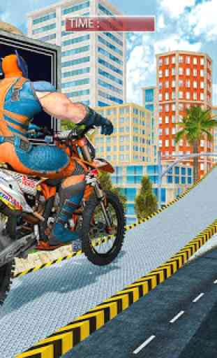 Superhero Bike Stunt Racing Tracks 1