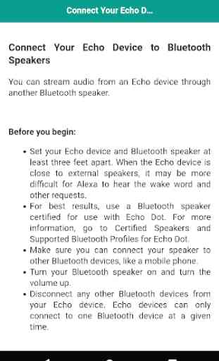 User guide for Echo 1
