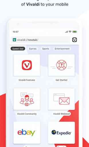 Vivaldi Browser Snapshot 1