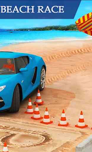 Water Surfing Floating Car Racing Game 2020 1