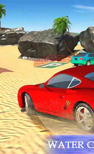 Water Surfing Floating Car Racing Game 2020 2