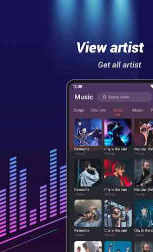 Wave Music Player-mp3 & online  music player 1