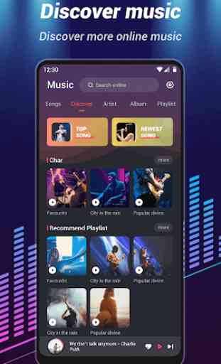 Wave Music Player-mp3 & online  music player 4