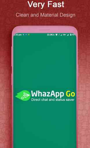 WhazAppGo - Direct Chat & Save Story for Whatsapp 1