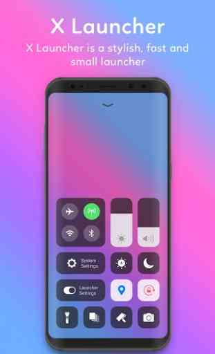 X Launcher : Phone11 Style Theme & Control Center 4