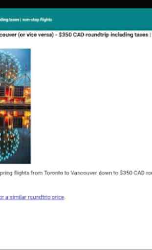 Y Deals - Cheap flights in Canada 4