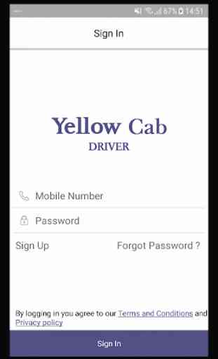 Yellow Cab Driver 1