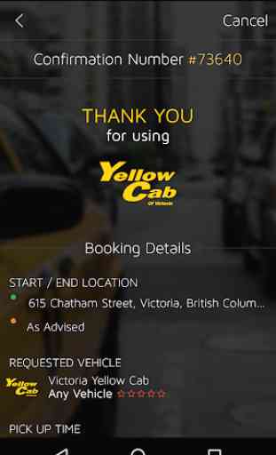 Yellow Cab of Victoria 3