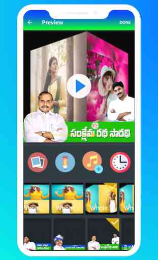 YS Jagan Photo to Video Maker with Song 3