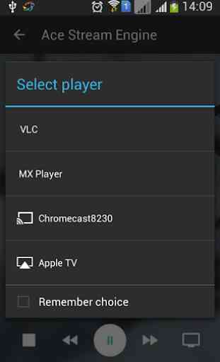 Ace Stream Engine for Android TV 4