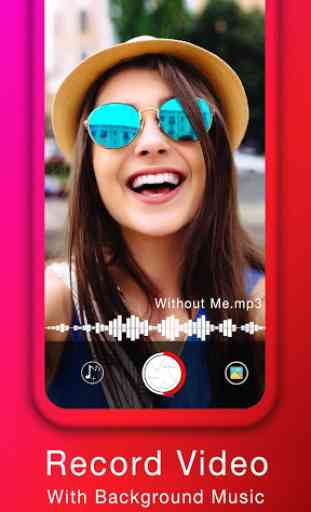 Add Music to Video  Free : Record Video with Music 1