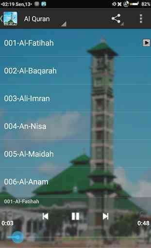 Al Quran MP3 ASSENTE PIENO 1