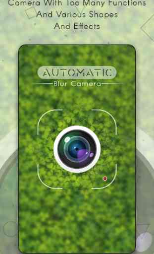 Automatic Blur Camera - Portrait photography DSLR 3