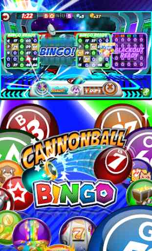 Bingo Cannonball: Bingo gratis con un tocco 3D 1